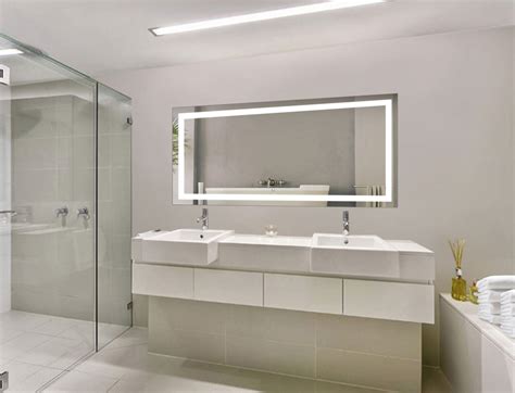 You can add a mirror with lights over a makeup table in your bathroom or next to the sink if you share a busy bathroom with a roommate or spouse. . Mirrors for bathrooms with lights